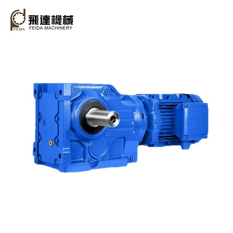 Helical gear reducers